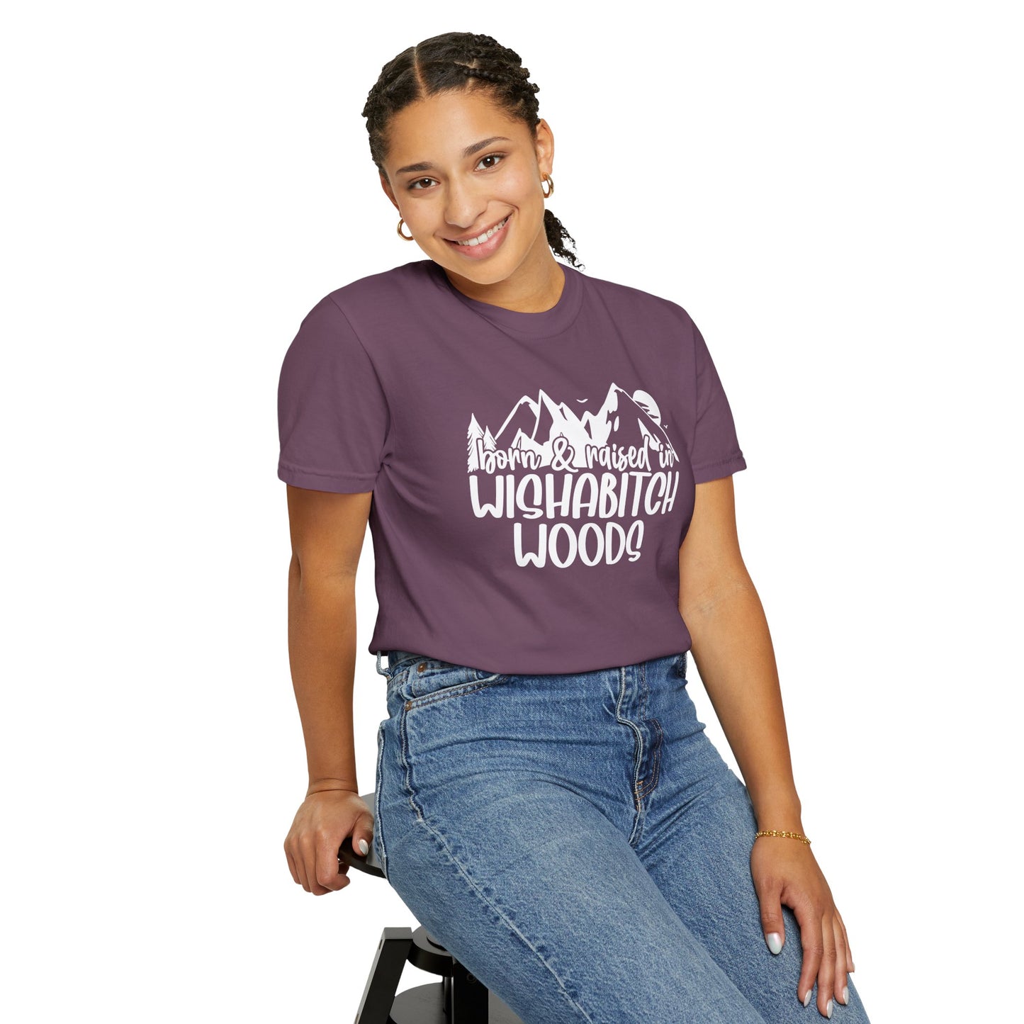 Wishabitch Woods Tee – Where Sass Grows Wild