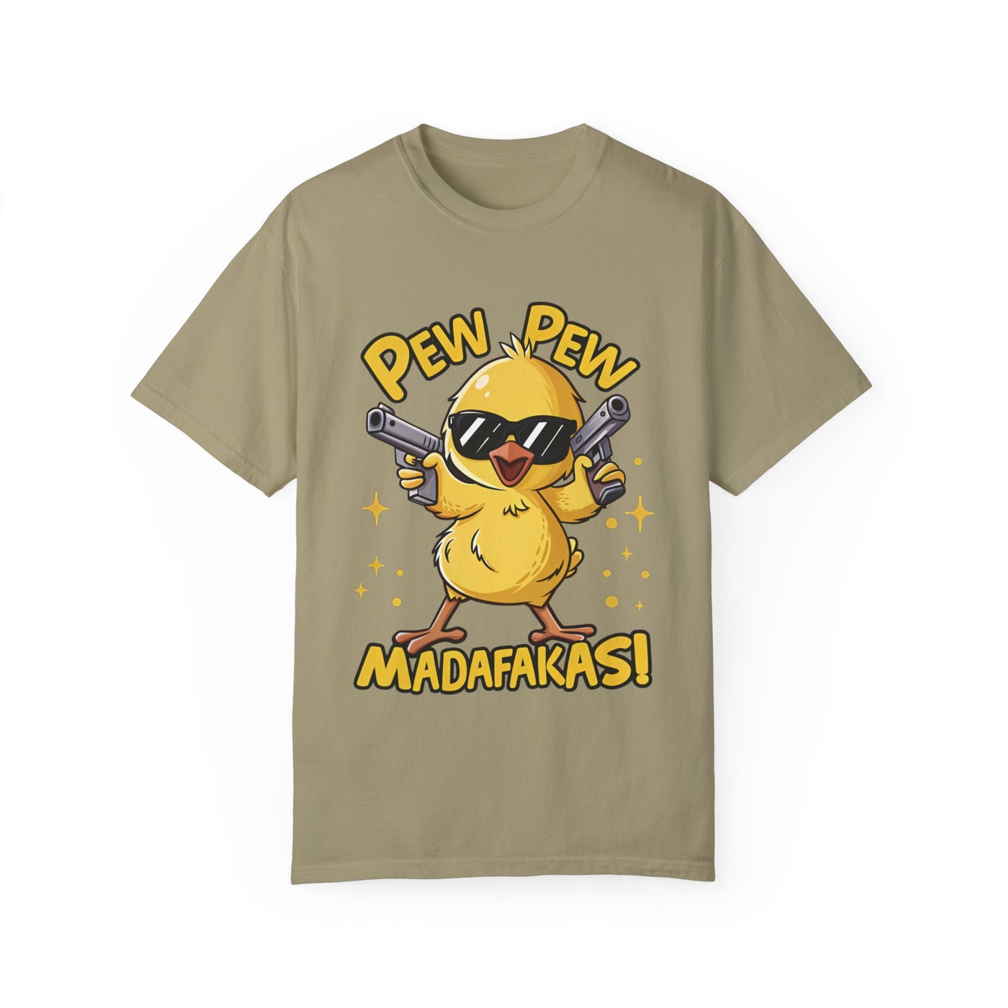 Funny Chick T-Shirt - "Pew Pew Madafakas!"