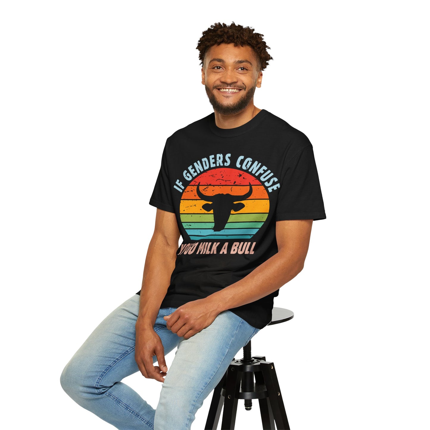 Milk a Bull Tee – For the Willfully Confused