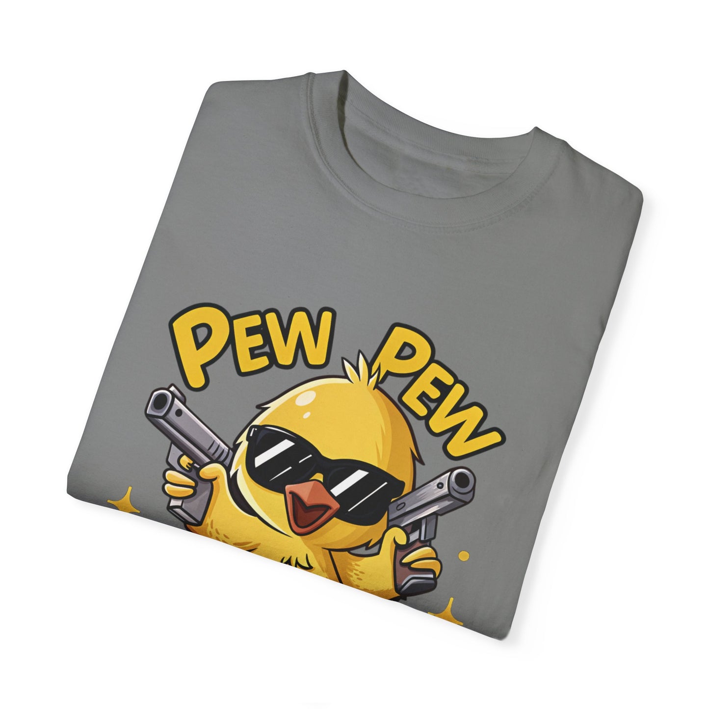 Funny Chick T-Shirt - "Pew Pew Madafakas!"